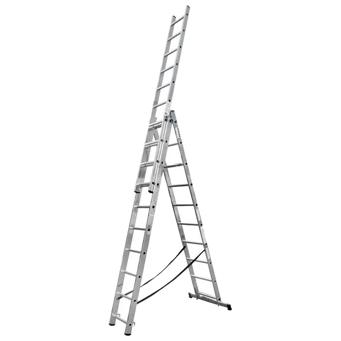 Jeftino povoljno MERDEVINE - KRAUSE Corda Trodelne Aluminijumske Merdevine 3x10 - 6,15m