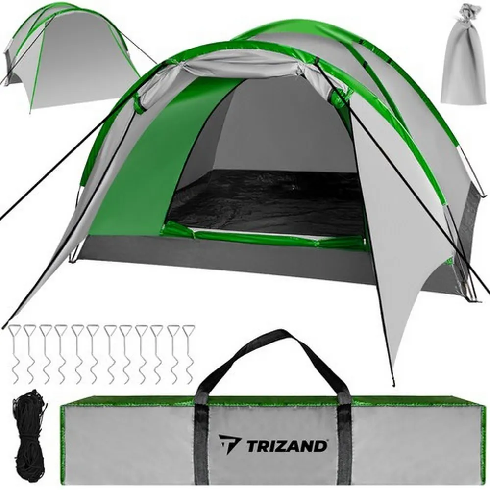 Jeftino povoljno Kamping - Trizand Šator 200x200x140cm za Četiri Osobe