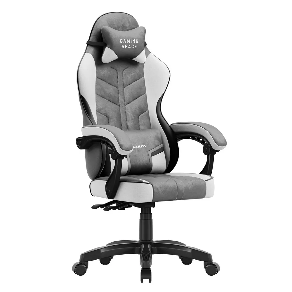 Jeftino povoljno TRGOVACKA ROBA - Huzaro Force 2.7 Siva Velur Gaming stolica